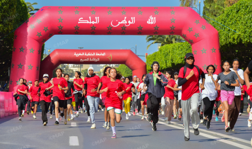Rabat mobilise 12.000 participantes pour la 16e Course féminine de la Victoire