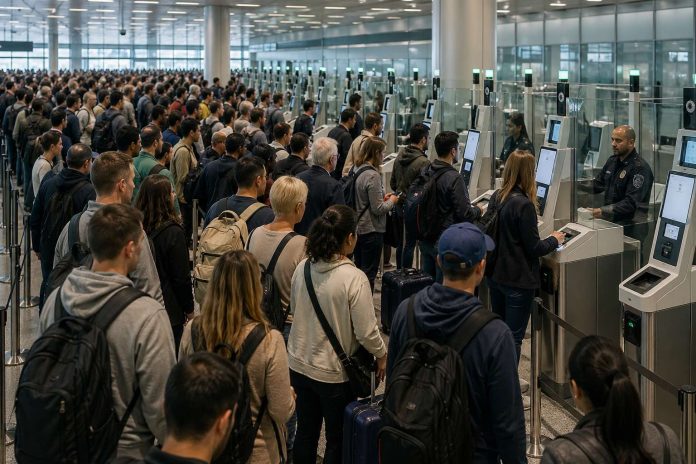 Schengen - le système EES provoque chaos et longues files d’attente dans les aéroports européens Schengen : le système EES provoque chaos et longues files d’attente dans les aéroports européens