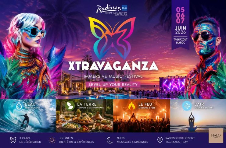 Xtravaganza 2026 : Taghazout mise sur un festival immersif au Radisson Blu Resort