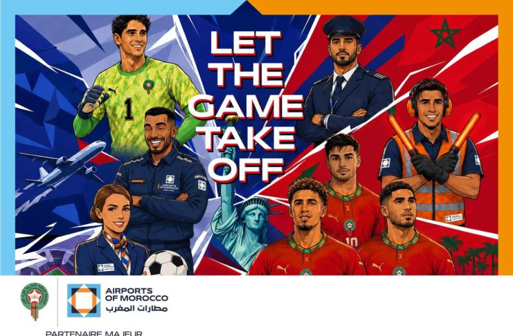 Mondial 2026 : Airports of Morocco dévoile « Let The Game Take Off »