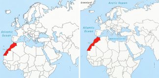 Nouvelle carte du monde : le Maroc apparaît sous un autre regard Nouvelle carte du monde : le Maroc apparaît sous un autre regard