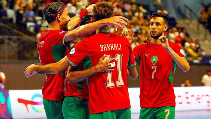 CAN de futsal le Maroc valide son billet pour le dernier carré CAN de futsal : le Maroc valide son billet pour le dernier carré