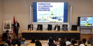Rabat forme des équipes médicales aux urgences par hélicoptère Rabat forme des équipes médicales aux urgences par hélicoptère
